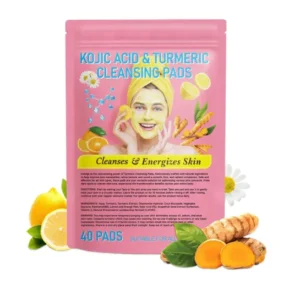 Gentle Turmeric and Kojic Acid Cleansing Pads — Brighten & Exfoliate Daily