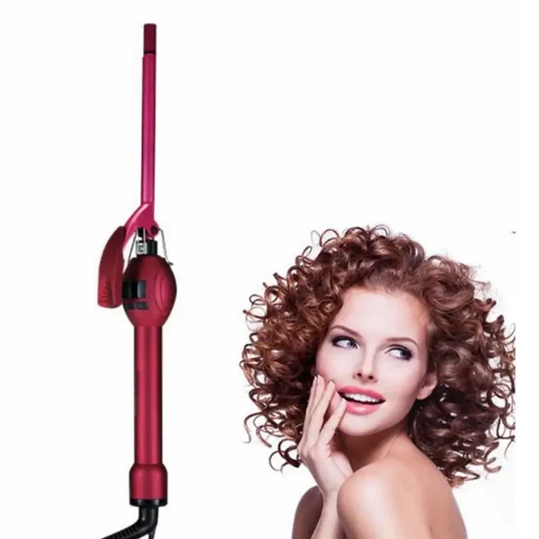 9mm Curling Iron with LCD Display – Smooth Curls, Elegant Design